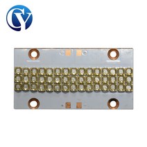 젤램프 경화기 네일기계 UV램프 UV LED PCB 135W Higt 전원 모듈 빛 3535 3W 석 영 렌즈 램프 구슬 365nm 385nm 395nm 405nm, 없음, 4.405nm