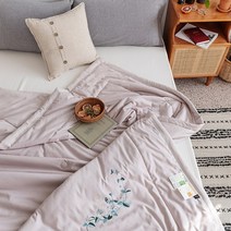 대두섬유 여름 쿨링 1인용 에어컨 여름에는 얇게 봄가을이불에 물세탁 매트카바 극세사이불세트 맞춤침대커버 침대커버세트 세사여름이불