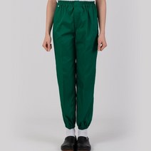 모던위생복 식품위생복 위생복하의 MD-2012 HACCP위생복 남여공용 위생복바지 식품공장 위생작업복, 그린