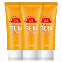 터치미 퍼펙트 썬크림 선크림 자외선차단제, 60ml, 3개