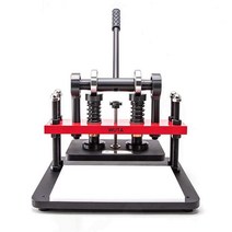 원단 컷팅 타발기 다이 도무송기계 수동 프레스기, 수동 원단 컷팅 다이 프레스기 패키지