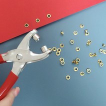 아일렛 펀치 아일렛심 핀 펀칭기 종이 명찰 홀마감