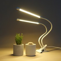식물전파사 햇빛날개 LED 식물등 식물조명 생장 성장 재배 전구, 2윙 (어댑터 기본포함)