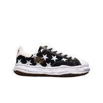 [정품] 메종 미하라 야스히로 x 아트모스 블레이키 OG 솔 스타 프린트 로우탑 스니커즈 블랙 Maison Atmos Blakey Sole Star Print Low-top Sne