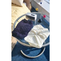 아이유왕왕 애견 꽈배기 스웨터 강아지 니트, 화이트