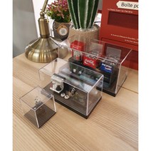 미니어처 투명 아크릴 보관 케이스 (소/중/대), 대