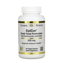 캘리포니아골드뉴트리션 Epicor 건조효모 발효액 500mg 120베지캡슐, 1개
