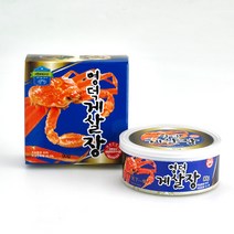 [SEAFOOD] 바다가득 영덕 게살장 90g*7캔, 1캔