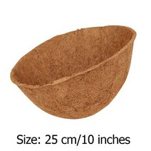 야자매트 야자수매트 코코넛 등산로 산책로 둘레길 보행 바닥매트 섬유 냄비 꽃 냄비 정원, 2개 10인치