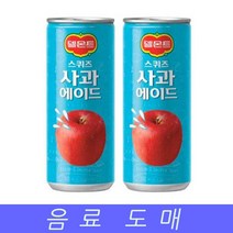 롯데 음료수 과채음료 도매 스퀴즈 사과 240mlX30EA, 1