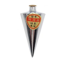 신형 정추 크롬도금 수직추 수평추 사게부리 추 450g 특대, 1개