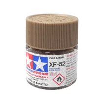 (81752) 타미야 아크릴 도료 XF-52 플랫 어스 무광 10ml