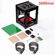 레이저 커팅기 마킹기 조각기 조각 미니 작은 소형 기계 휴대용 diy 목재 컴퓨터 USB 연결 노트북 가죽 공예 공방 이니셜 이름 새기기 새기는 기기 나무 각인기 장비 하비리아, 3000mw, 1개