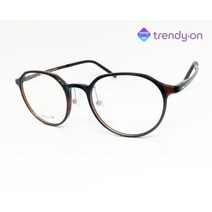 트랜디온 울템안경테 브라운 남녀공용 국내생산 &0%6