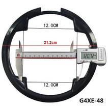42T 44T 46T 48T 52T MTB 자전거 범용 크랭크 커버 캡 체인링 세트 체인 휠 가드, G4XE-48
