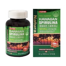 캐나다 하와이안 스피루리나 580mg 180정