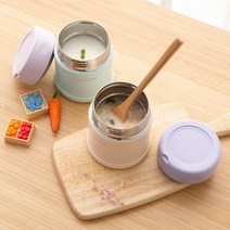코끼리 조지루시 이유식 미니보온통 미니죽통 푸드자 SW-EK26H, SM-EK26H_AP(민트핑크)