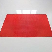 살림마왕 업소용 미끄럼방지매트 발매트 외부 발판 화장실 바닥 매트, 레드 120cm x 90cm