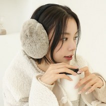 [수앤수]접어 보관하는 래빗퍼 귀도리 (22T104)