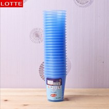 YOLOMAM 25P 다회용 자판기컵 청색 회사컵 갈색컵