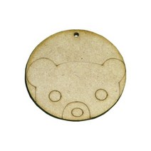 캐릭터우드 미아방지용 목걸이(곰3)