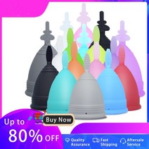 생리컵 생리컵추천 위생생리컵 copa 생리 컵 등급 실리콘 여성 위생 수집기 생리 재사용 가능 기간 컵 여성 레이디, 크기가 큰, 나비 줄기