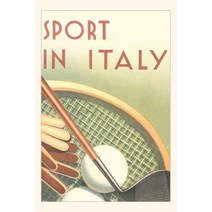(영문도서) Vintage Journal Sport in Italy Poster Paperback, Found Image Press, English, 9781669522522