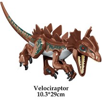 중국레고 쥬라기 공룡 세계 잔인한 맹raptor T-렉스 트리케라톱스 Indominus 렉스 모델 빌딩 블록 Dino Vel, 15 Dinosaur 15