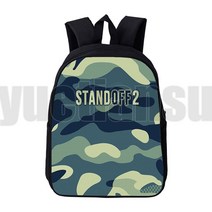 트렌디 슈팅 게임 가방 3 인쇄 2 배낭 12/16 인치 애니메이션 다시 학교 가방 팩 청