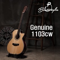 [벤티볼리오] Bentivoglio 제뉴인 Genuine1103cw 탑솔리드 기타 풀패키지, 벤티볼리오 듀얼소소