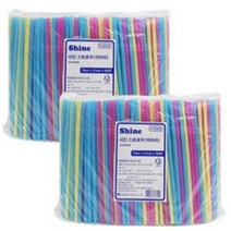 동일프라텍 샤인 스트로우 자바라, 500개입, 8개