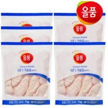 올품 IQF 닭가슴살, 5kg, 1개