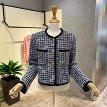 ab.f.z 대구백화점SG AOX4QJ101_트위드 컬러 배색 자켓