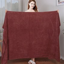 극세사 섬유 타월 천 양면 타월 자동차 청소용 미용용 흡수성 비치 타월 호텔 타월, 120x200cm, 커피