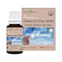 팜그린 프리미엄 비타민D 드롭 1000IU 15ml 영양제, 상세페이지 참조, 상세페이지 참조