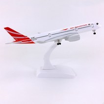 다이캐스트 키덜트 미니카 비행기 20CM 비행기 보잉 B747 에어버스 A350 항공사 모델 항공기 완구 및 랜딩, 05 Air Mauritius A350