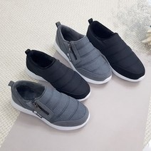 운동화 슬립온 남여공용 스니커즈 패딩 털신발 키높이 겨울용
