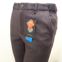 앙드레김골프 한독 CNC 남성 체크 기모두꺼운 바지