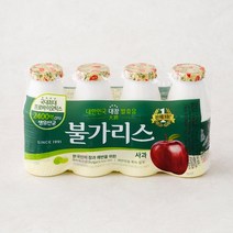 [메가마트]남양 자연의 시작 불가리스 사과 150ml*4개, 1개