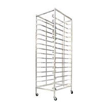 퇴식구 잔반 처리대 워터파크 수거 랙 케이크 건조, 60x40판 - 6단