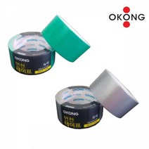 무거운 화물포장용 강력 면테이프 48mm 4개 박스포장 이사포장, 회색