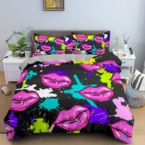 침구세트 이불세트 에펠탑 침구 세트 더블 싱글 킹 퀸 사이즈 폴리에스터 침대 이불 커버 베개 어린이 성인