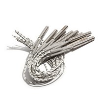 전기히터 난로 소모품 교체 2PCS 17mm 62 ~ 316SUS 난방 파이프 카트리지 히터 110V/220V/380V 관형 막대 4, 03 380V_04 480W 17x70mm(DxL)