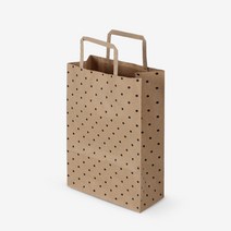 나우스팩 도트 납작끈 쇼핑백 (100장), 단품