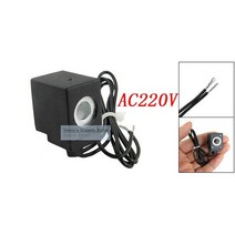2개 AC220V 미니 와이어 전기 공압 코일 4V110 솔레노이드 밸브 배송, DC24V