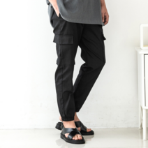 키작은남자 3컬러 카고 밴딩 조거 팬츠