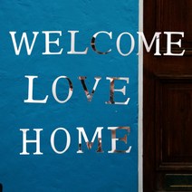 DIY 셀프 간판 만들기 입체글자 이니셜 글귀 간판 문패 스티커, M