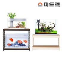 스피드랙 수족관 선반 어항 다이 축양장 무볼트 앵글, 700 x 500, 900(h) - 2단, 블랙