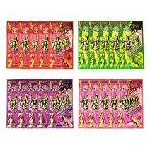 짱시쥬 딸기5+사과5+포도5+복숭아5 믹스, 20개, 45g