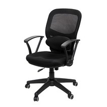 쫰툥쾡콱쿅ZN블랙 매쉬 등받이체어 학생용의자 사무실 책상 회의 PC방 회의실 회전 공부 편한 컴퓨터^l^tm-+, 래*큐동펴쾡/블랙